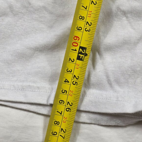 American Rag Mens Size Large White Green Raglan Short Sleeve T Shirt Casual - Picture 7 of 7